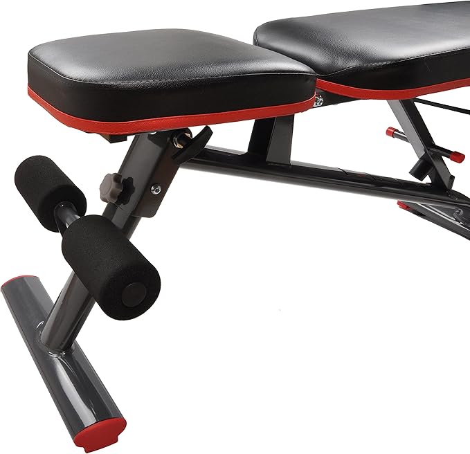 Signature Fitness Heavy Duty Adjustable and Foldable Utility