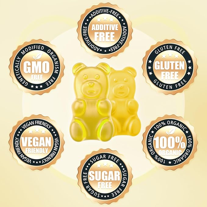 softbear Potassium Gummies for Adults, Sugar-Free Potassium Magnesium Supplement with Vitamin B6 CoQ10 for Leg Cramps Muscle Health Vegan Pineapple Flavor 60 Gummies