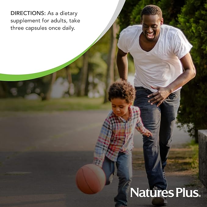 Natures Plus AgeLoss Prostate Support - 90 Capsules - with Zinc, Lycopene, Vitamin E, Pumpkin Seed & Saw Palmetto - Vegetarian, Gluten Free - 30 Servings