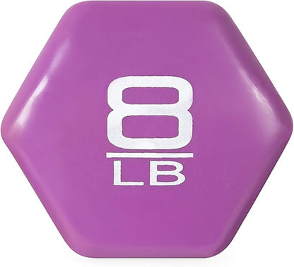 CAP Barbell Vinyl Coated Dumbbell | 1-15 LB Single or Pair