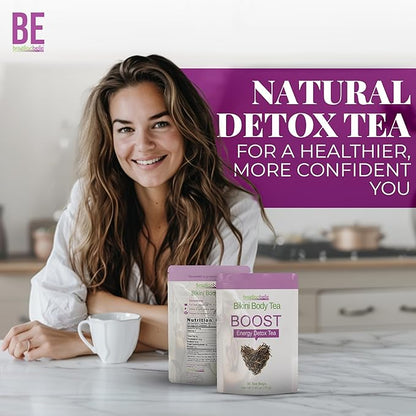 Bikini Body Detox Tea for Women. Enhances Energy, Digestion, Focus Natural Caffeine (30 Ct)