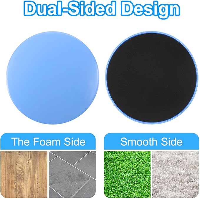 PATIKIL Core Sliders for Working Out Dual Sided