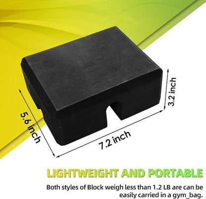 Bench Block-Bench Press Block Adjustable 2-5 Bench Board，Improve