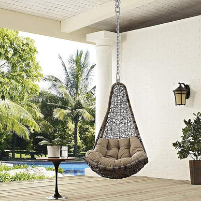 Hammock Chair Hanging Kit Swing, Ceiling Mount with 360 Swivel - Tree, Gym, or Rope Swing Set, 1000 LB Capacity