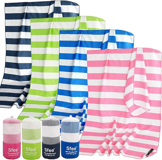 Sfee 2 in 1 Microfiber Beach Towel