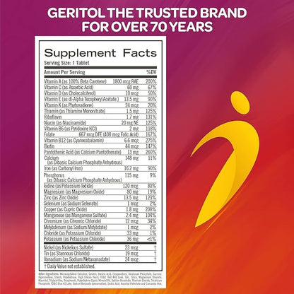 Geritol Complete Tablets 40ct, 2 Pack