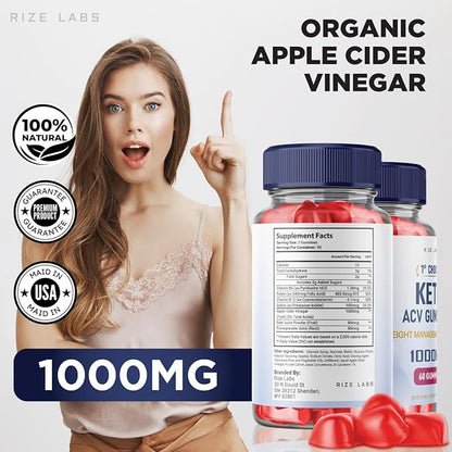 1st Choice Keto ACV Gummies - Advanced Weight Loss Support with Apple Cider Vinegar + ACV Supplement Belly Fat Diet (300 Gummies)
