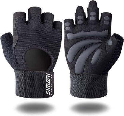 SIMARI Breathable Workout Gloves for Men and Women