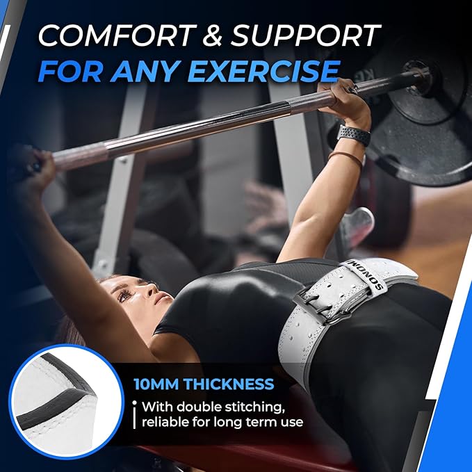 Sonoma Strength Co Weight Lifting Belt 10MM Thick 100% Genuine