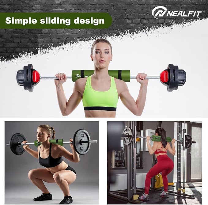 Barbell Pad Squat Pad for Squats—Squat Bar Pad—Great