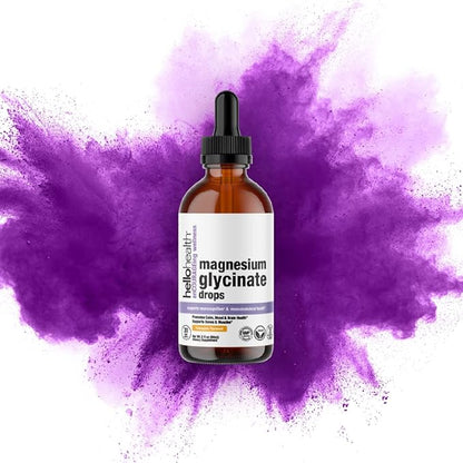 Magnesium Glycinate Liquid Magnesium Supplement Women, Men & Kids – Magnesium Bisglycinate 100 mg for Natural Calm, Muscle Recovery, Joint Support – Magnesium Liquid Vitamins, 30 Days Pineapple Flavor