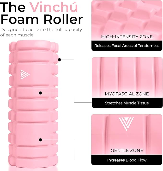 The Vinchu Foam Roller - Deep Tissue Massage