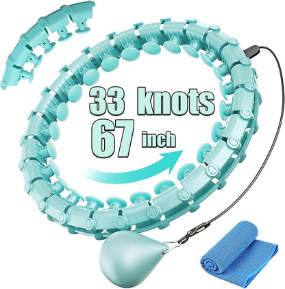 Coolboss 33 Knots Weighted Workout Hula Circle
