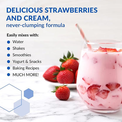 BioTrust Low Carb Lite, 20 Grams of Grass-Fed Whey Protein Isolate, 100 Calories, ProHydrolase Digestive Enzymes, Non-GMO, Free from Soy and Gluten, rBGH-Free (14 Servings) (Strawberries and Cream)