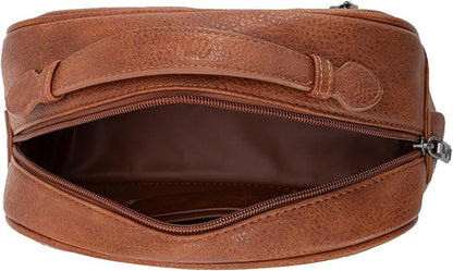 Wrangler Makeup Pouch Bag Mini Western Toiletry Purse Cosmetic Organizer Paisley Travel Pouch for Women