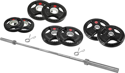 Signature Fitness Olympic Cast Iron Plate for Strength