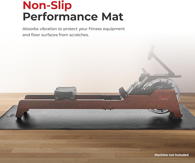 Sunny Health & Fitness Home Gym Mat Floor 4 Size