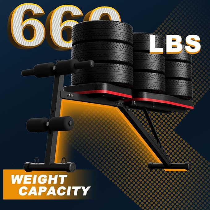 LEKÄRO Adjustable Weight Bench Press