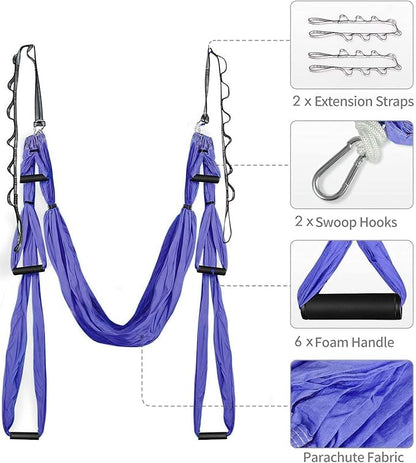 Aerial Yoga Swing Set Yoga Hammock Trapeze Sling