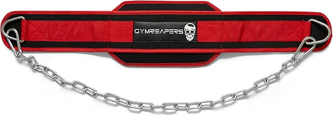Gymreapers Dip Belt With Chain For Weightlifting