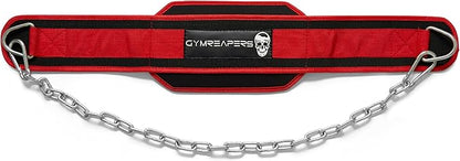 Gymreapers Dip Belt With Chain For Weightlifting