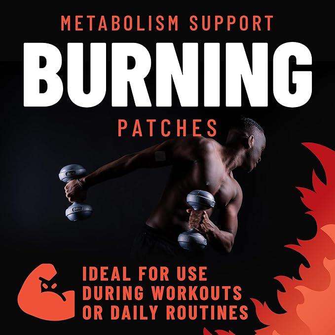 Metabolism Patches with Garcinia Cambogia - 36 Pcs | Support & Energy Boost | Easy-to-Use Natural Patches for Active Lifestyles, Gym, Fitness, and Daily Vitality