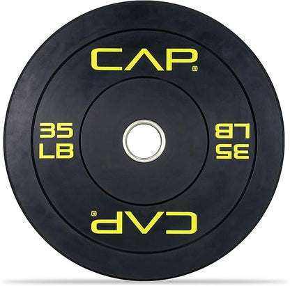CAP Barbell Rubber Olympic Bumper Plate