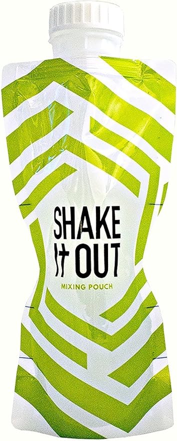Collapsible Shaker Bottle for Protein Shakes, Supplements - 12 Ounce Reusable, Recyclable, Travel Bottle