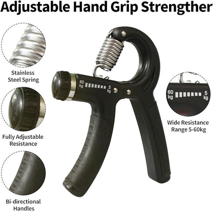Grip Strength Trainer 11-132 Lbs (5-60kg), Forearm