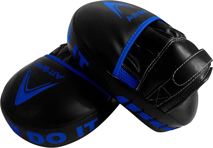 Durable Punching Mitts with Foam Padding - Comfortable and Easy to Clean Boxing Pads Mitts - Curved Design for Size and Fit - Ideal Boxing Mitts
