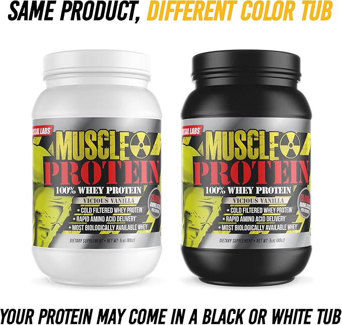 Whey Protein Powder [10 lbs/Pack of 1]– Strawberry Protein, Cold Filtered, 25g Pure Protein, 6.6g BCAAs/Serving (Packaging May Vary)