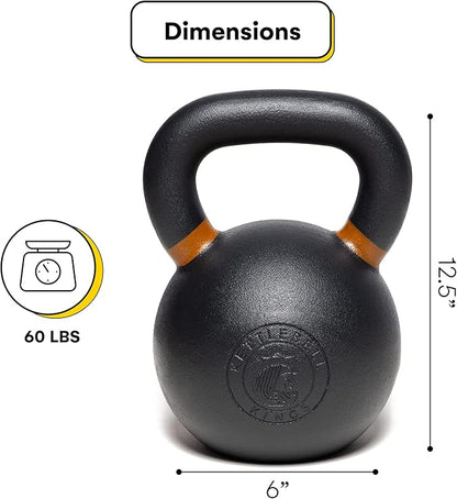 Kettlebell Kings Powder Coated Kettlebell Weights 5-90 LB
