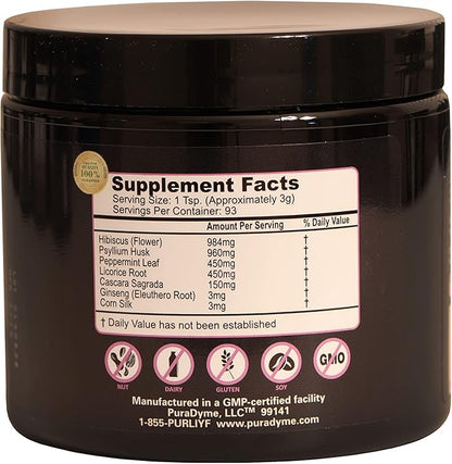 Herbal Colon Cleanse and Detox Dietary Supplement - 10 ounce powder. By Lou Corona