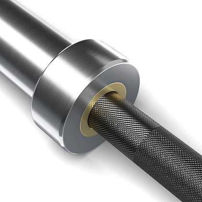 Elevens Olympic Barbell Training Curl Weight Bar 300LBS/330LBS/700LBS /1000LBS/1500LBS Capacity,Chrome