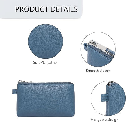 PU Leather Makeup Simple and Convenient Handbag Small Exquisite Storage Bag (Pu/Brussels Sprouts)