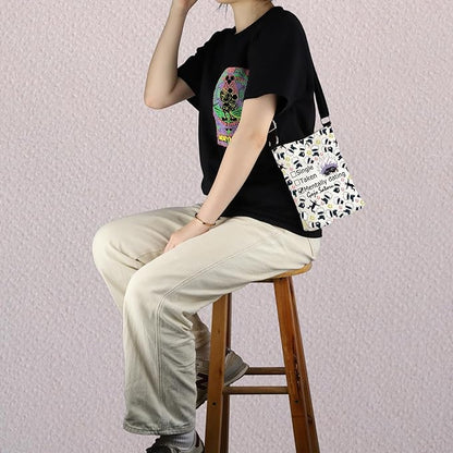 MNIGIU JJK Anime Inspired Cosmetic Bag - Themed Crossbody Gift
