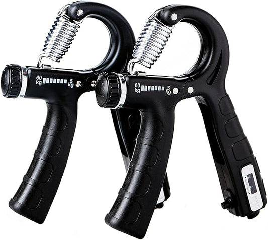 Grip Strength Trainer Set of 2 Pack 10-132lbs Forearm