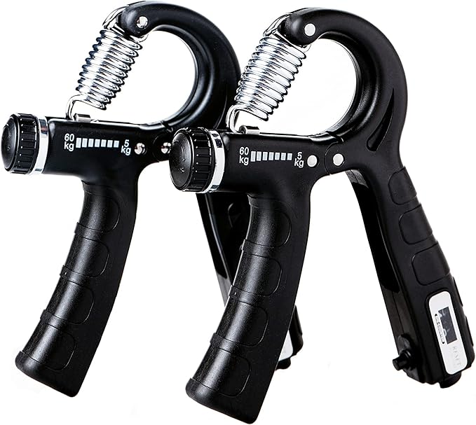 Grip Strength Trainer Set of 2 Pack 10-132lbs Forearm