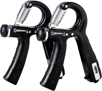 Grip Strength Trainer Set of 2 Pack 10-132lbs Forearm