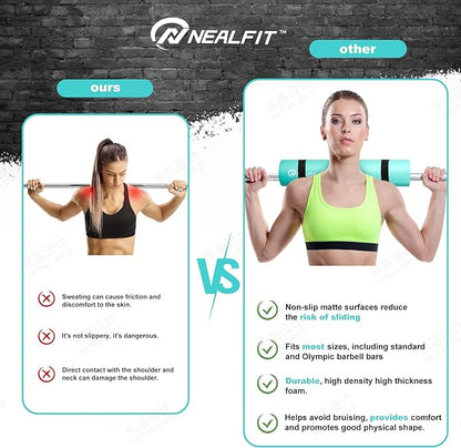 Barbell Pad Squat Pad for Squats—Squat Bar Pad—Great