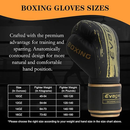 Boxing Gloves for Men and Women，Pro Training Sparring，Suitable for Boxing Kickboxing MMA Fighting，Adult Heavy Punching Bag Gloves，Workout Gloves for Boxing，Muay Thai