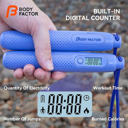 Jump Rope with Counter for Men