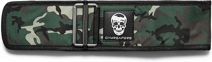 Gymreapers Quick Locking Weightlifting Belt for Bodybuilding 4 Inch