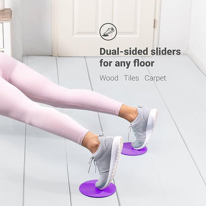 Live Infinitely Core Sliders – Dual Sided Fitness