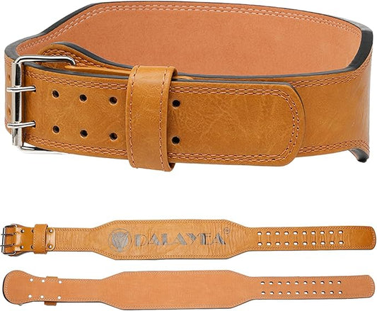 Weight Lifting Belt Gym Fitness 4â€ Padded Support,10 Adjustable