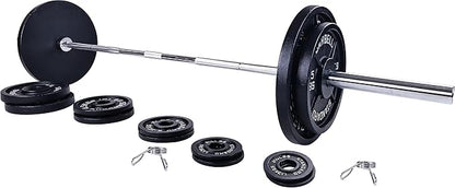 Signature Fitness Olympic Cast Iron Plate for Strength