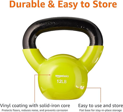 Amazon Basics Vinyl Kettlebell