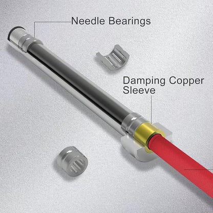 Elevens Olympic Barbell Barbells for Home Gym Fitness Weightlifting