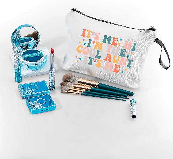 Aunt New Auntie Appreciation Birthday Gift Ideas from Niece Makeup Bag Its Me Hi Im the Aunt Its Me