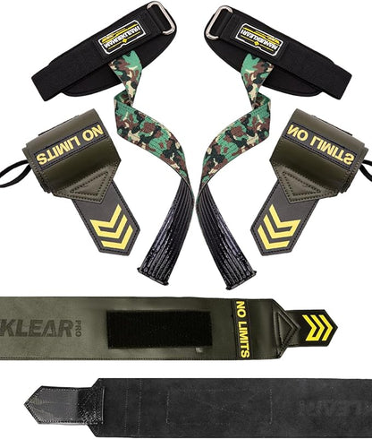 MANUEKLEAR Weight Lifting Wrist Wraps